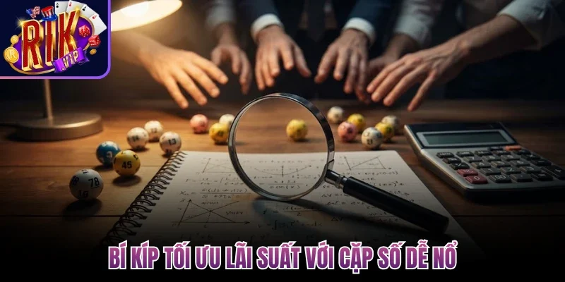Bí kíp tối ưu lãi suất với cặp số dễ nổ